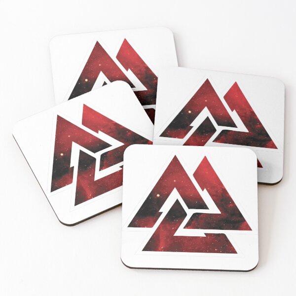Item preview, Red Valknut Galaxy designed and sold by YeagerBombs.