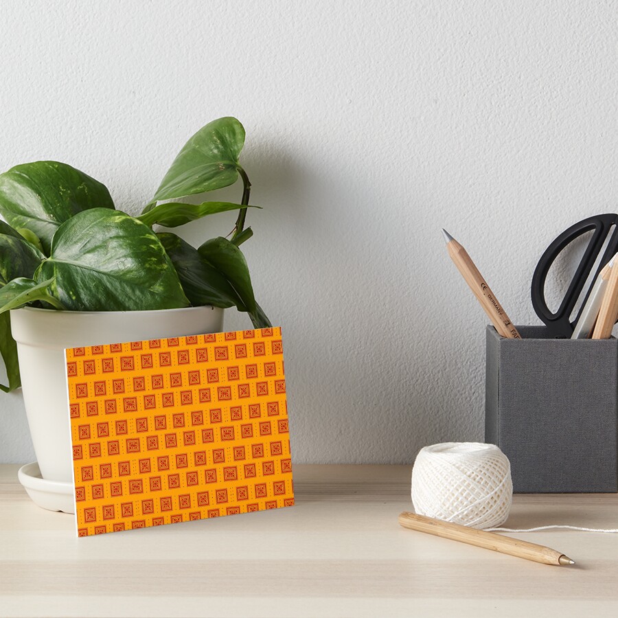 Item preview, Art Board Print designed and sold by SunuDesign.