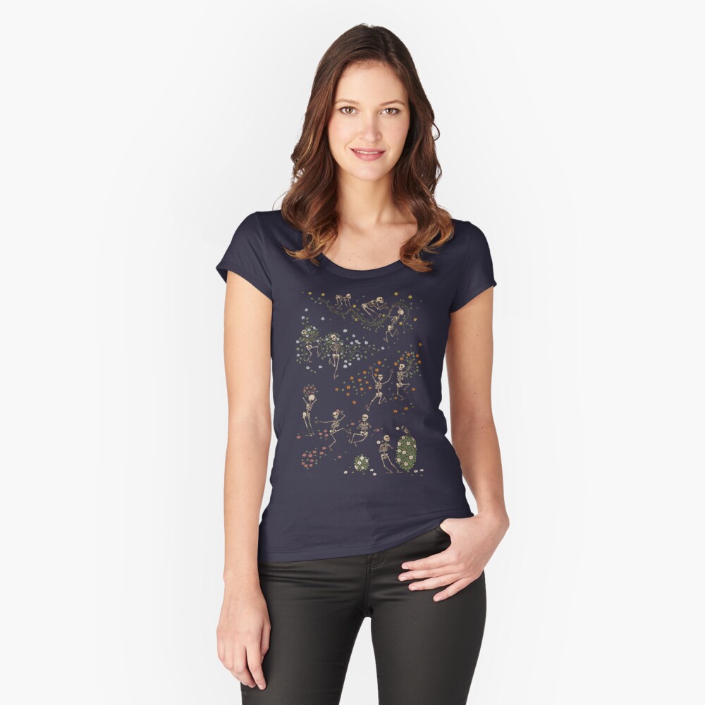 Item preview, Fitted Scoop T-Shirt designed and sold by tanaudel.