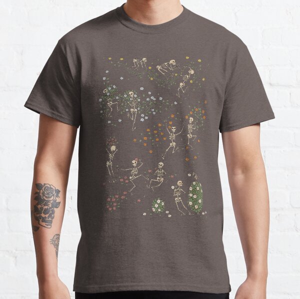 Skeletons with garlands Classic T-Shirt