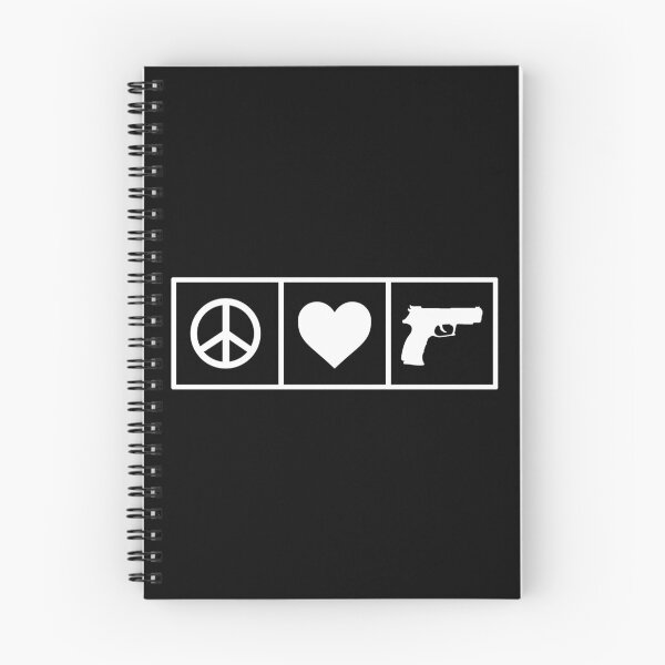 Item preview, Peace. Love. Guns. (White) designed and sold by TheLastStand.
