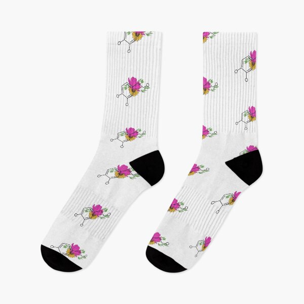 Item preview, Dopamine Chemical Compound Floral  designed and sold by LordGraceArt.