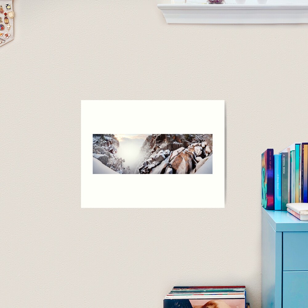 Crystal Falls, Mt Buffalo, Victoria, Australia Art Print