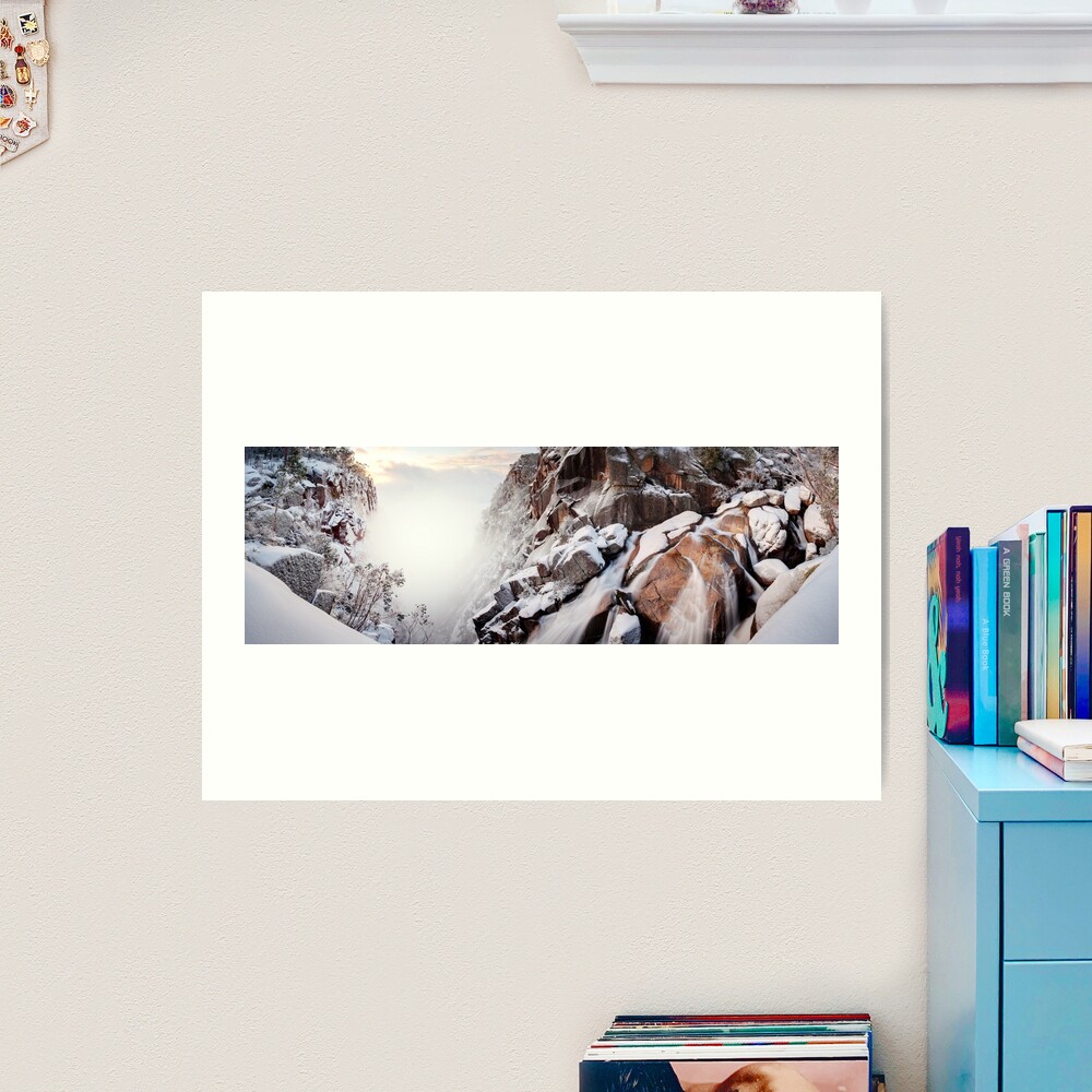 Crystal Falls, Mt Buffalo, Victoria, Australia Art Print