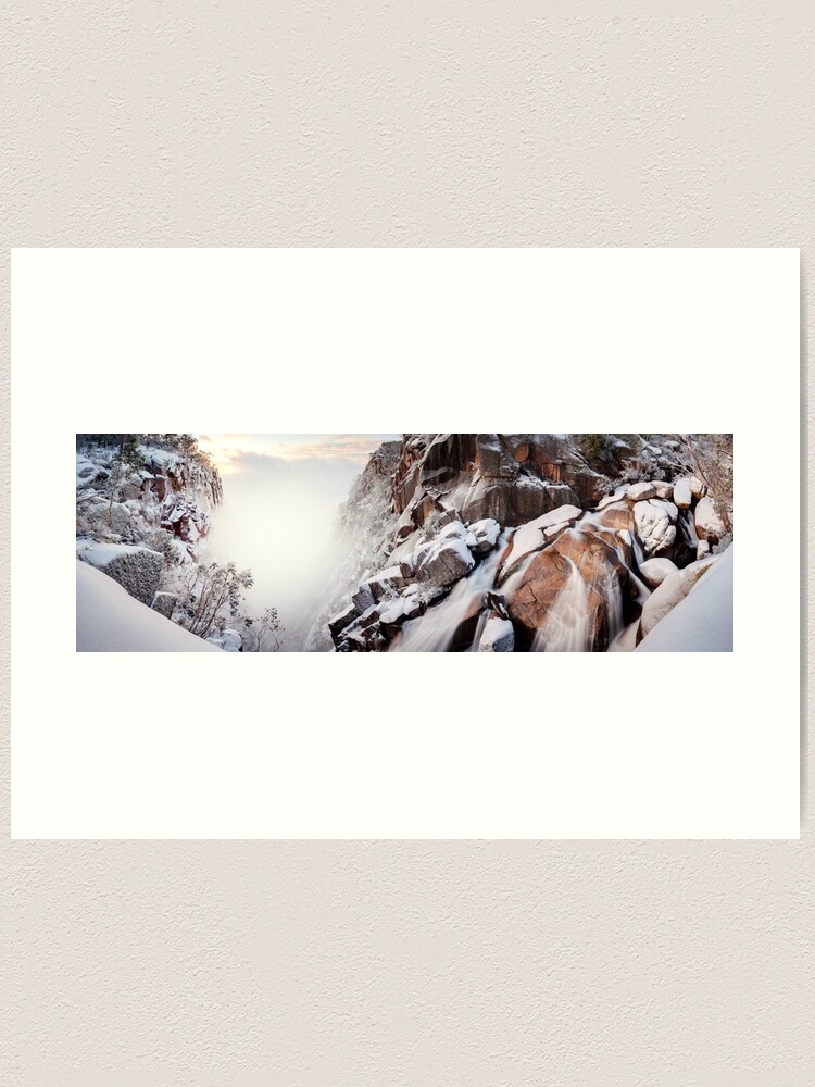 Alternate view of Crystal Falls, Mt Buffalo, Victoria, Australia Art Print