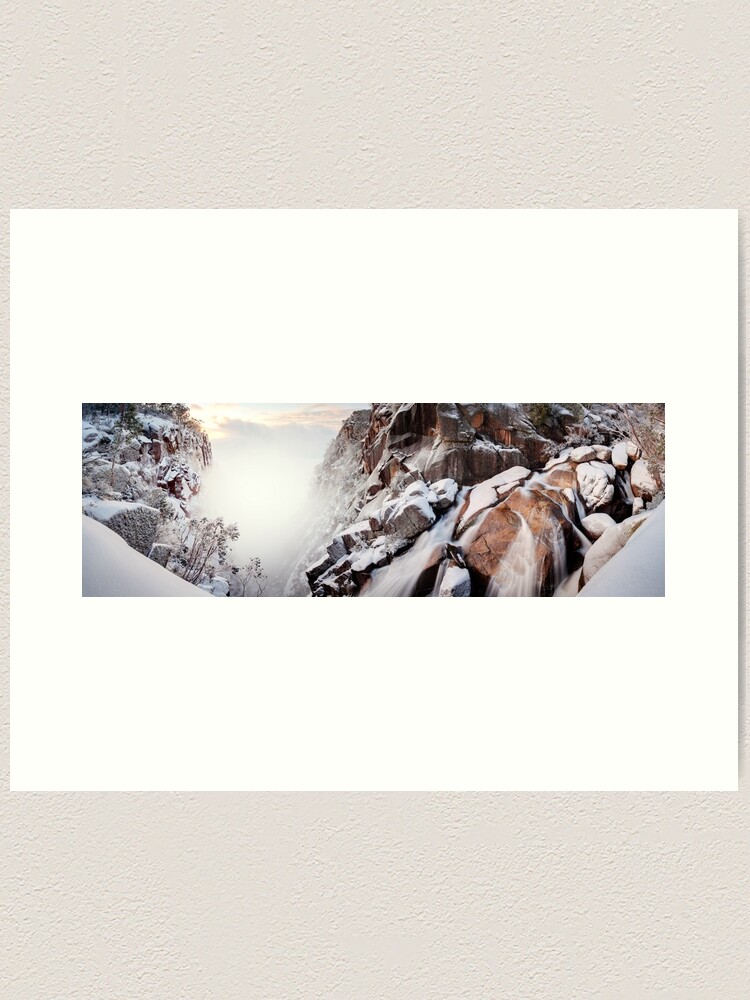 Alternate view of Crystal Falls, Mt Buffalo, Victoria, Australia Art Print