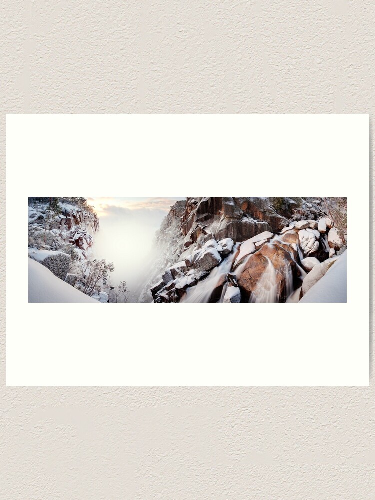 Alternate view of Crystal Falls, Mt Buffalo, Victoria, Australia Art Print