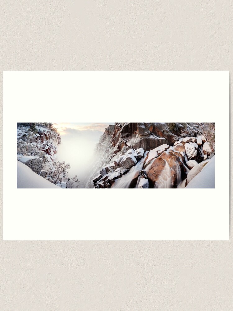 Alternate view of Crystal Falls, Mt Buffalo, Victoria, Australia Art Print