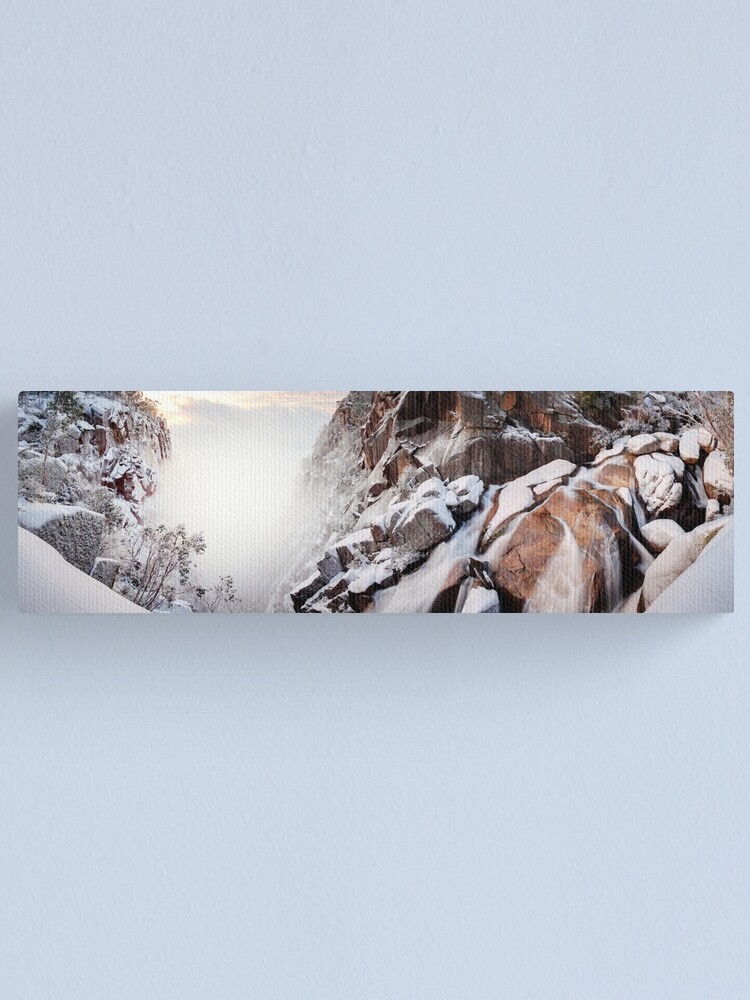 Alternate view of Crystal Falls, Mt Buffalo, Victoria, Australia Canvas Print