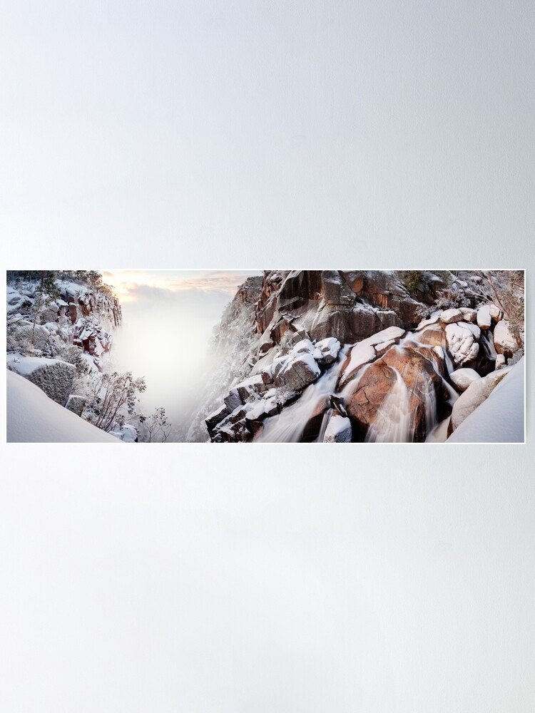 Alternate view of Crystal Falls, Mt Buffalo, Victoria, Australia Poster