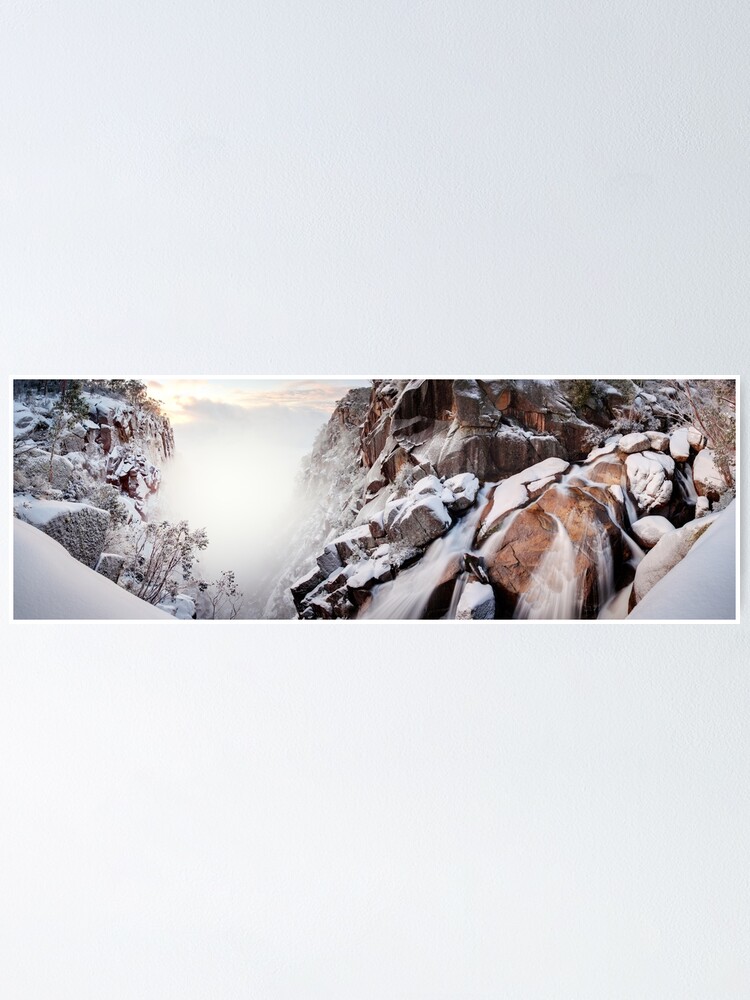 Alternate view of Crystal Falls, Mt Buffalo, Victoria, Australia Poster