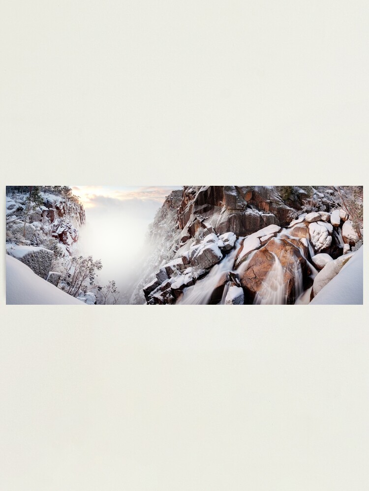 Alternate view of Crystal Falls, Mt Buffalo, Victoria, Australia Photographic Print