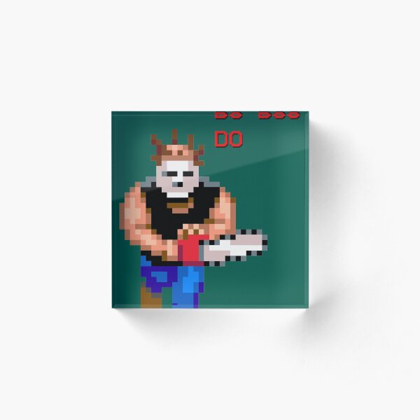 Chainsaw Maniac - DO DO DO DOO DO Acrylic Block