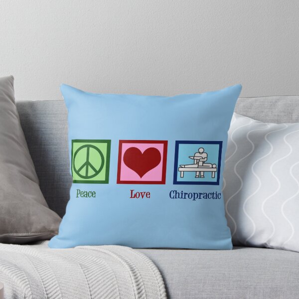 Aperçu de l'œuvre Peace Love Chiropractic créée et vendue par Epic Love Designs.