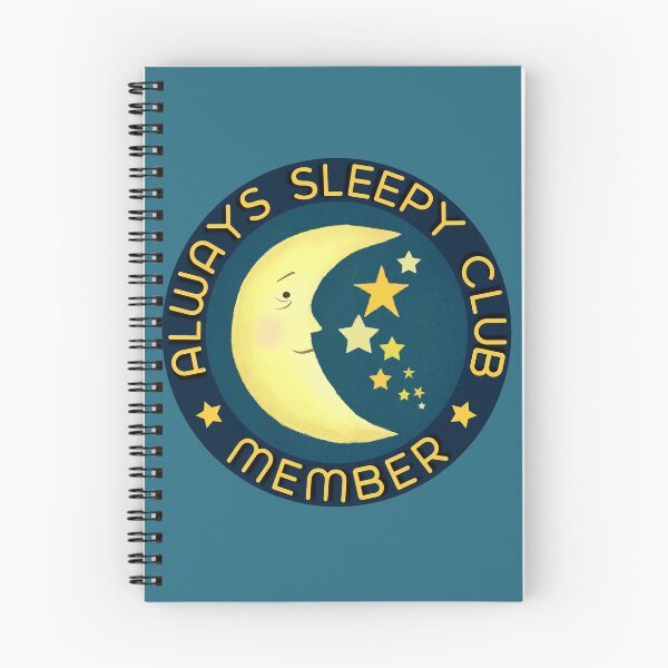 Item preview, Always Sleepy Club Member Badge designed and sold by BunnyThePainter.