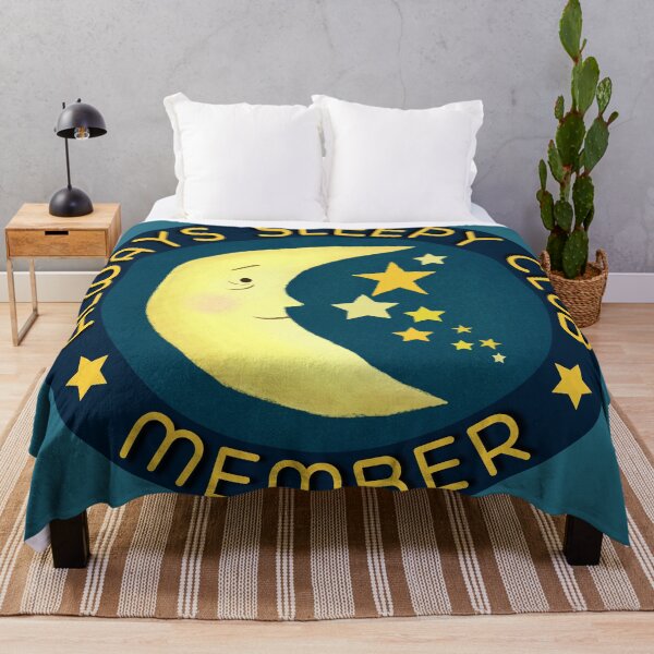 Item preview, Always Sleepy Club Member Badge designed and sold by BunnyThePainter.