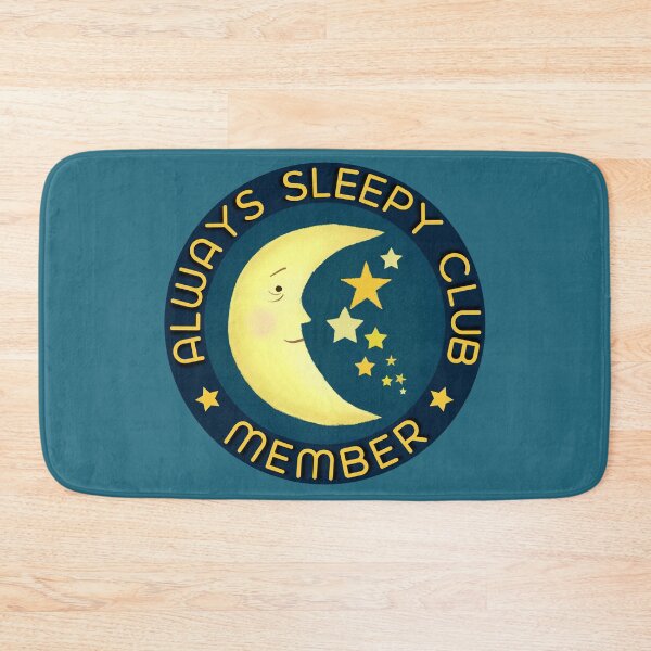 Item preview, Always Sleepy Club Member Badge designed and sold by BunnyThePainter.