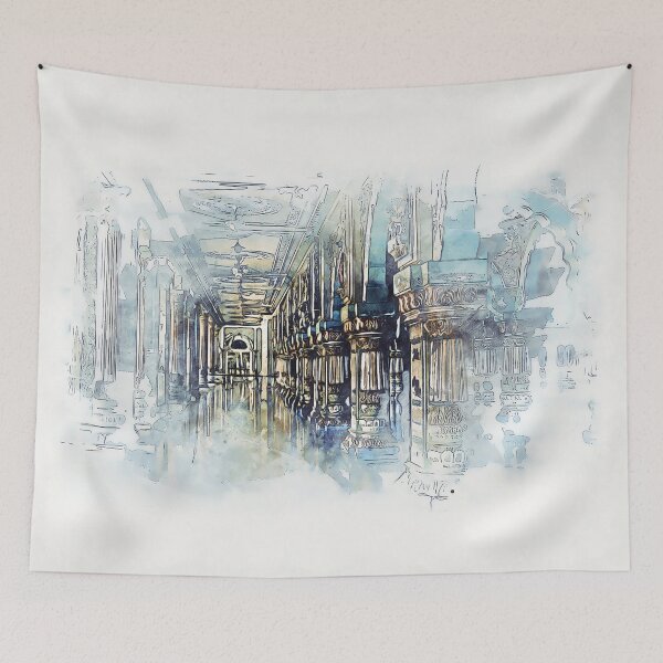 Item preview, Interior architecture illustration designed and sold by Chrystelle Hubert.