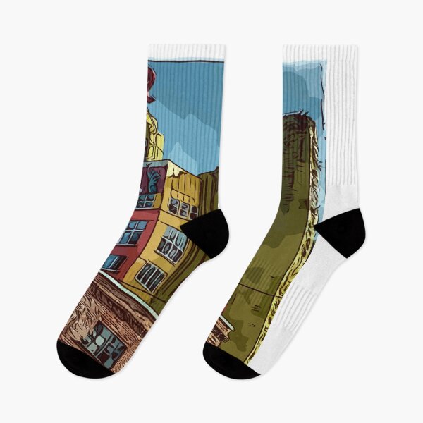 Item preview, Old Rainier Beer building in Seattle Washington - WelshDesigns designed and sold by welshdesigns.