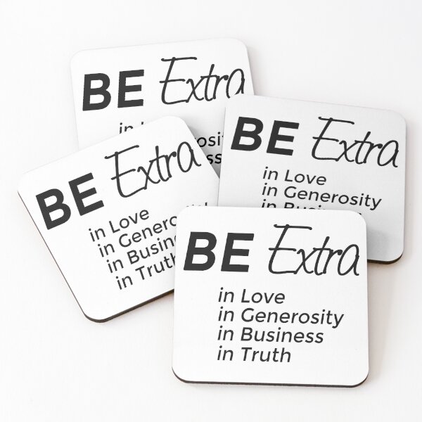 Item preview, Be Extra - Motivational Words designed and sold by Seeding Serendipity.