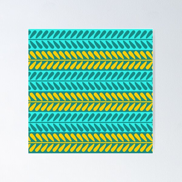 Item preview, Vintage Petal Pattern in Blue designed and sold by Christine Crawford.