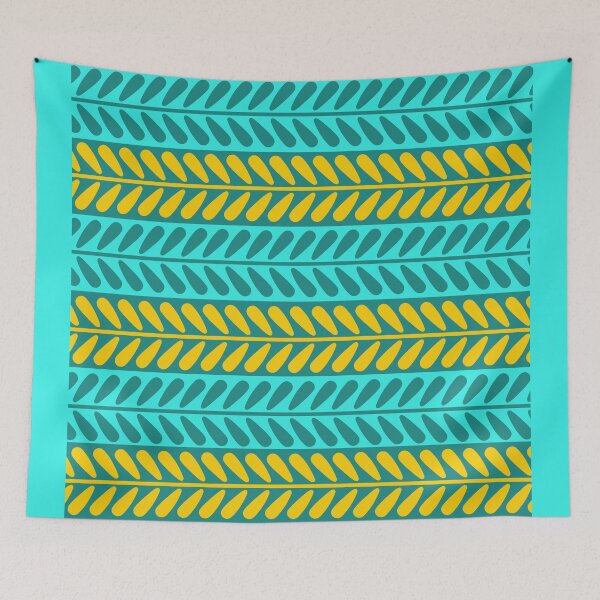 Item preview, Vintage Petal Pattern in Blue designed and sold by Christine Crawford.
