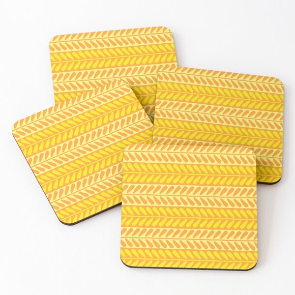 Item preview, Vintage Petal Pattern in Yellow designed and sold by Christine Crawford.