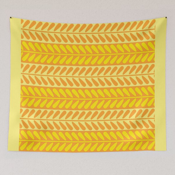 Item preview, Vintage Petal Pattern in Yellow designed and sold by Christine Crawford.