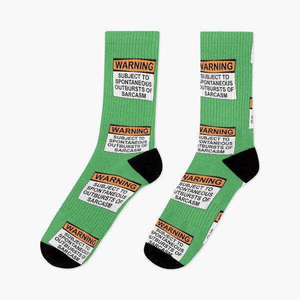 Item preview, WARNING: SUBJECT TO SPONTANEOUS OUTBURSTS OF SARCASM designed and sold by Bundjum.