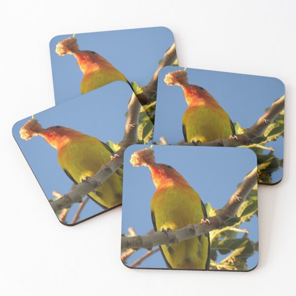 Item preview, Western Tanager With Mulberry designed and sold by hendrickssdh.
