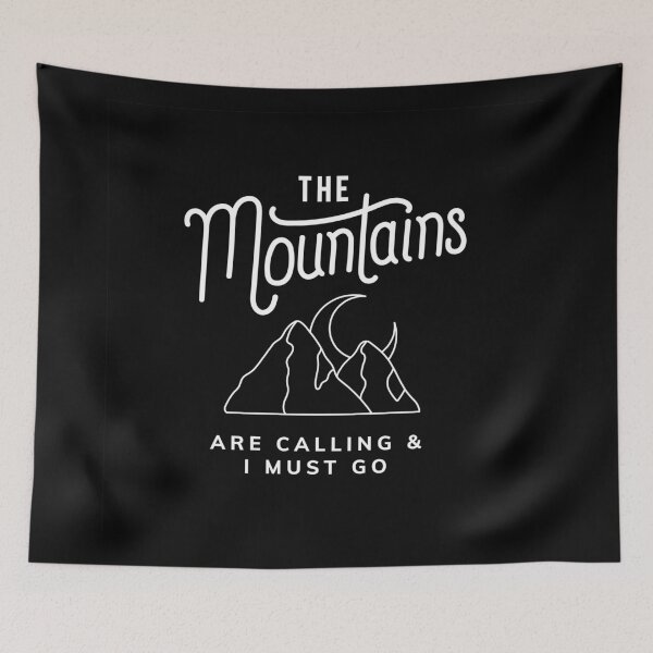 Item preview, The Mountains are calling & I must go designed and sold by Broken Concrete.