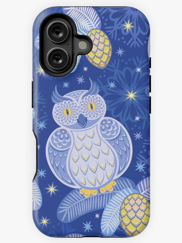 Aperçu 1 sur 4. Coque iPhone avec l'œuvre Hiboux créée et vendue par olgart.