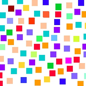 Artwork thumbnail, Colorful Blocks by Poetic Patterns Studio