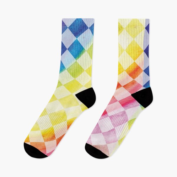 Item preview, Rainbow Checkers designed and sold by JillPillDesign.