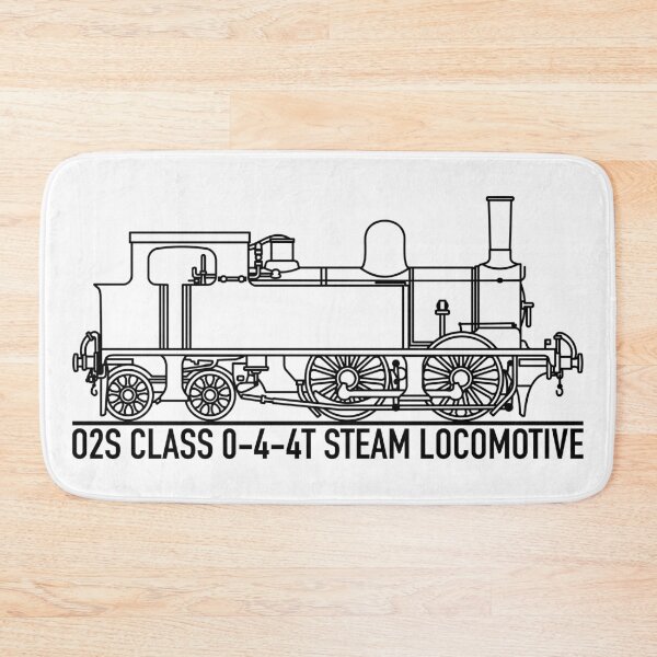 Artikelvorschau, O2 S Klasse 0-4-4 Dampflokomotive British Trains Geschenk entworfen und verkauft von Maljonic.