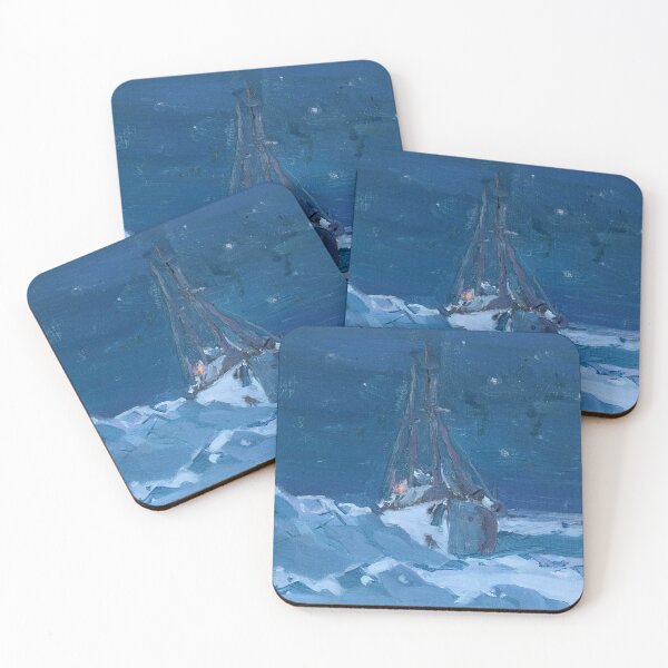 Artikelvorschau, Clarence Gagnon - Arctic Night entworfen und verkauft von ArtExpression.