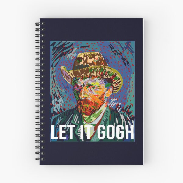 Item preview, let it gogh - Vincent van gogh pun - art nerd designed and sold by tziggles.