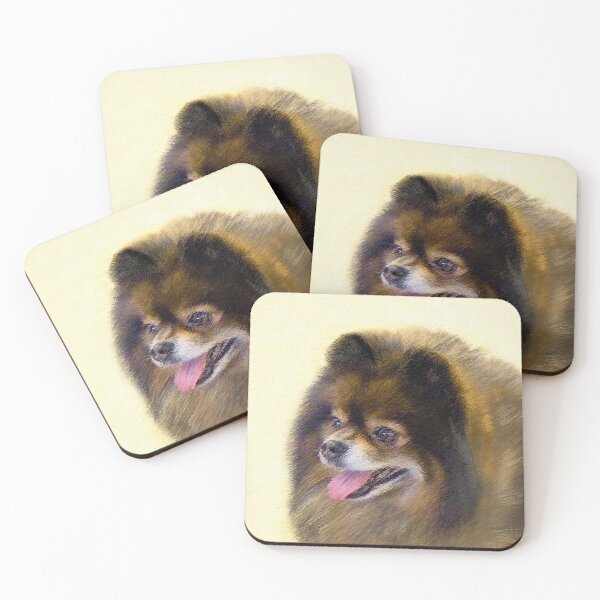 Item preview, Pomeranian (Black and Tan) designed and sold by alpendesigns.