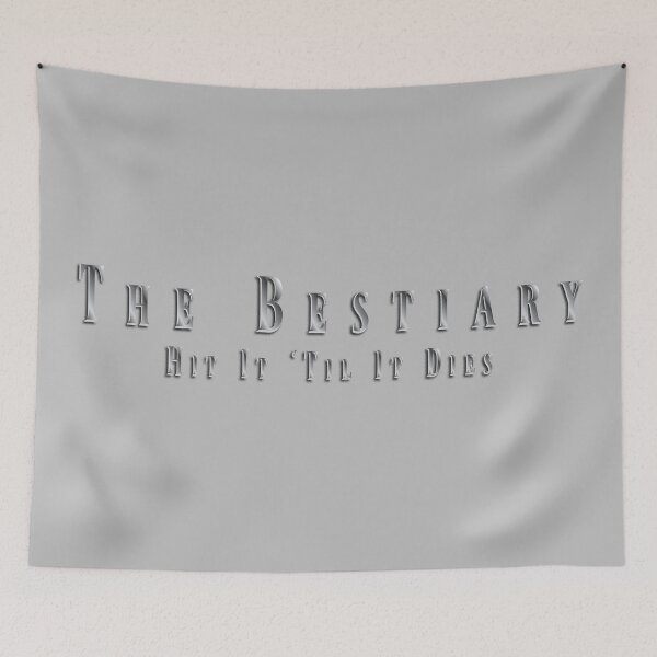 Item preview, The Bestiary: Hit It 'Til It Dies designed and sold by TroytleArt.