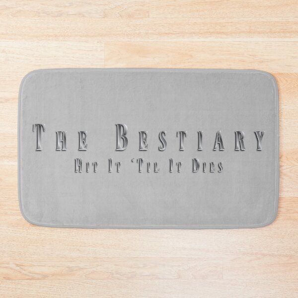 Item preview, The Bestiary: Hit It 'Til It Dies designed and sold by TroytleArt.