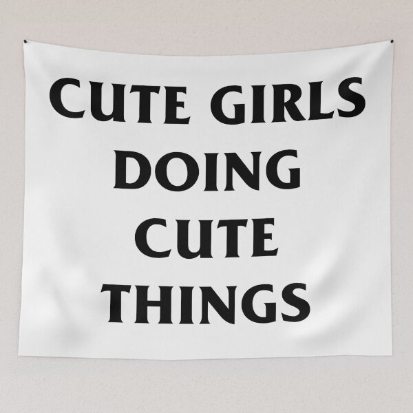 Item preview, Antil Social Social Club - Cute Girls Doing Cute Things designed and sold by WaboBabo.