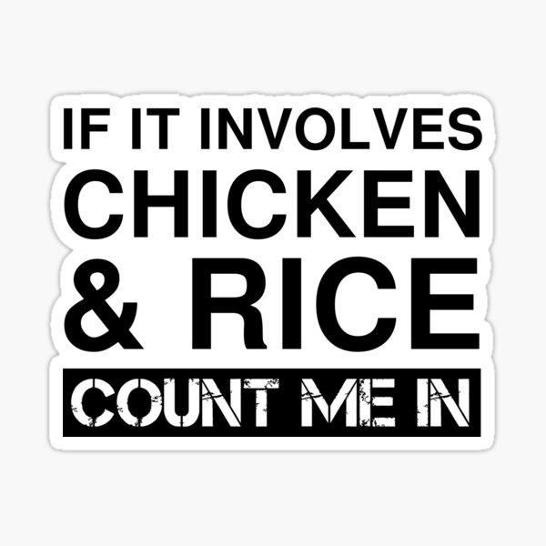 Aperçu de l'œuvre Poulet et riz Cuisine chinoise Cuisine thaï créée et vendue par Creekman Designs.