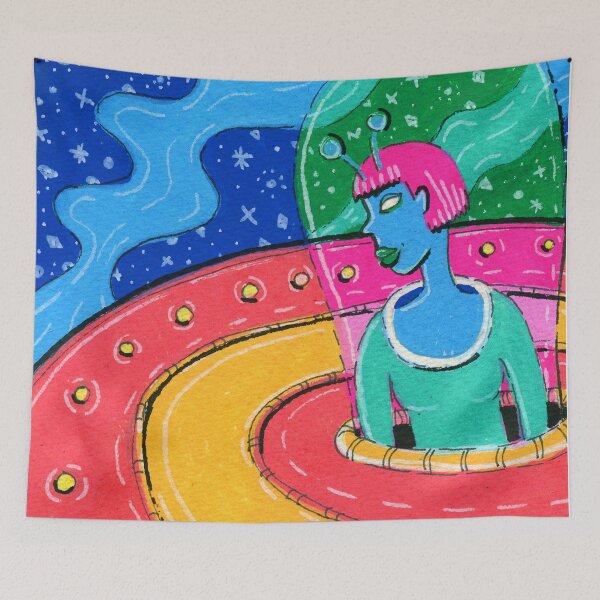 Item preview, I see you, Earthlings  designed and sold by fixtape.