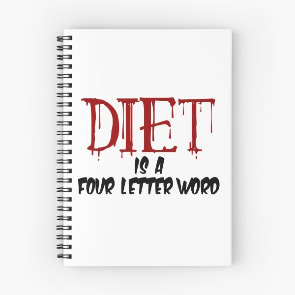 Item preview, Diet Is A Four Letter Word Dieting  designed and sold by jaycartoonist.
