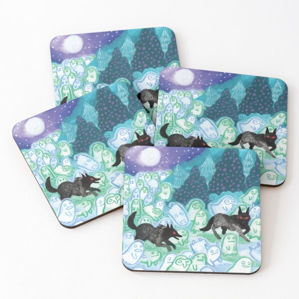 Item preview, Black Dogs Herding Ghosts designed and sold by Aimee Lockwood.