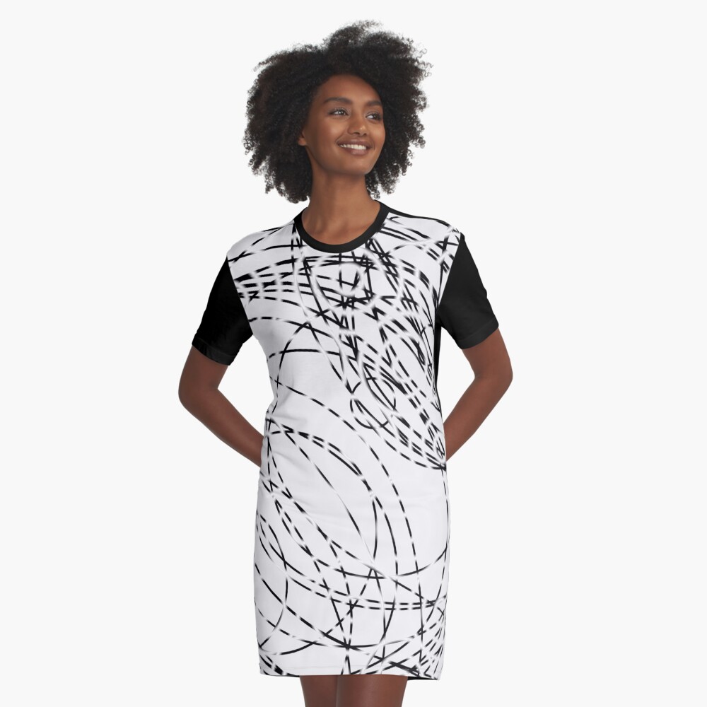 Item preview, Graphic T-Shirt Dress designed and sold by brupelo.