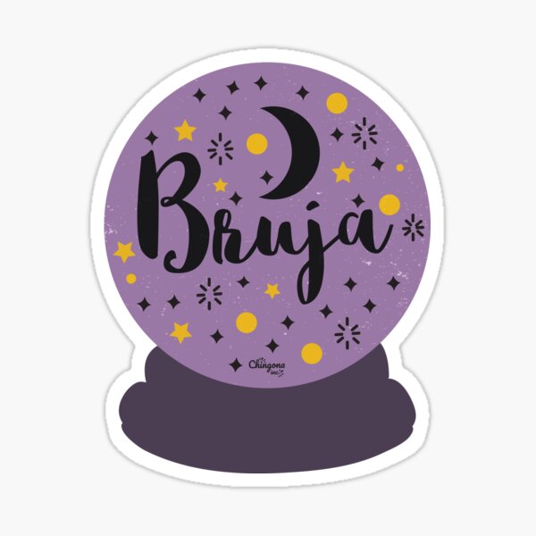 La Bruja Fortune Ball Pegatina