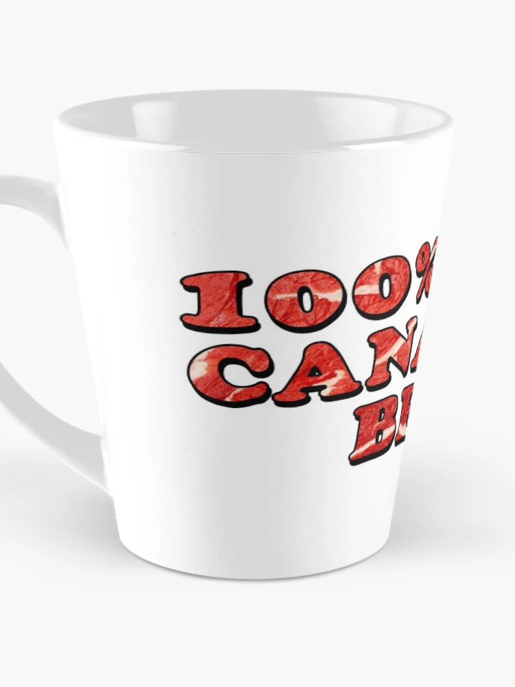 Thumbnail 3 of 4, Coffee Mug, 100 Percent Pure Canadian Beef [Roufxis-Rb] designed and sold by RoufXis.