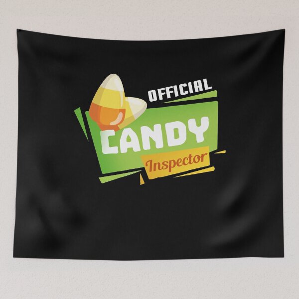 Item preview, Official Candy Inspector Candy Corn Halloween Costume Pun National Candy Corn Day Gift designed and sold by Dressed For  Duty.