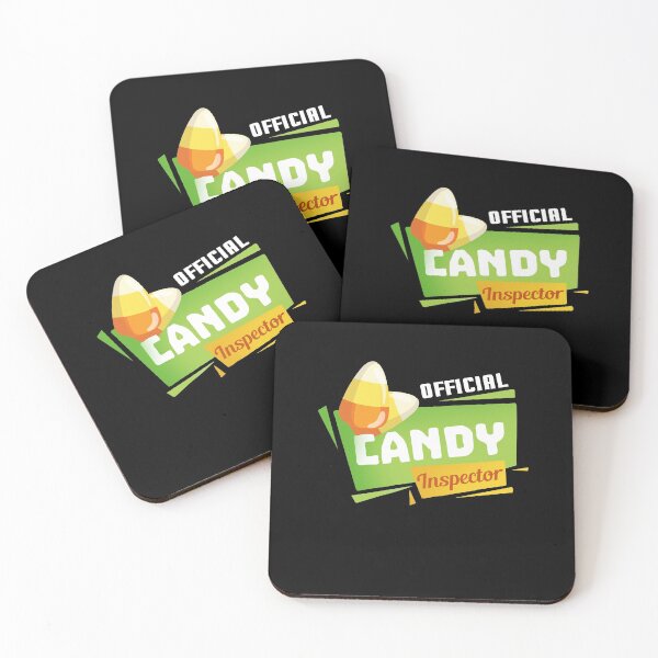 Item preview, Official Candy Inspector Candy Corn Halloween Costume Pun National Candy Corn Day Gift designed and sold by Dressed For  Duty.
